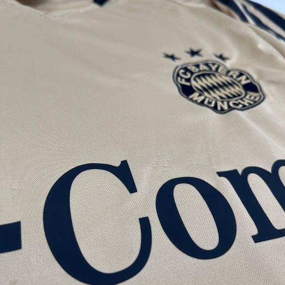 Ballack #13 Bayern Munich 2004/2005 Away ORIGINAL Adidas VTG Soccer Jersey (XXL) - Picture 9 of 10